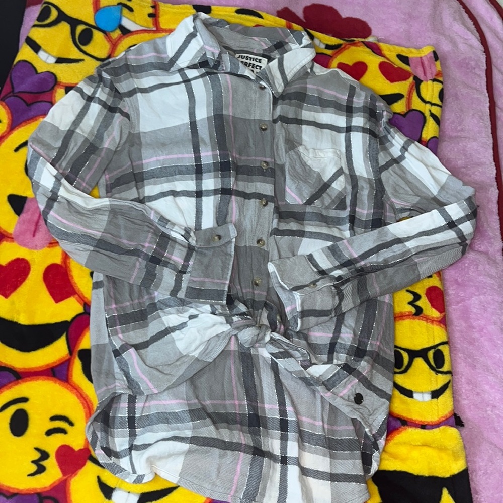 Justice Girls Perfect Plaid